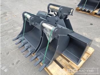 Godet neuf Unused 2023 Häner HHG2120 MS ECO 39" (1000mm) Tilt Ditch Bucket, Digging Buckets HTL260 24" (600mm) and HTL230 12" (300mm) to suit 1.9-2.8 Ton Mini Excavator with MS03: photos 1