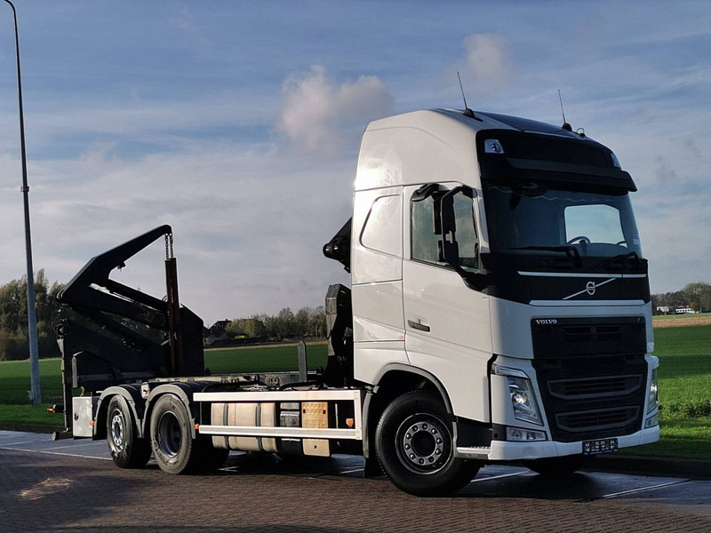 Camion porte-conteneur/ Caisse mobile, Camion grue Volvo FH 460 hammar side loader: photos 6