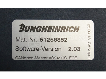 Bloc de gestion pour Matériel de manutention Jungheinrich 51226801 Rij/hef/stuur regeling  drive/lift/steering controller AS2412 i S index A sn. S1AX00030760 from ECE225 year 2013: photos 3