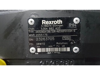 Hydraulique Rexroth A4VG56DA1D8/32R -Schaeff/Terex -5364662420-Pump: photos 4