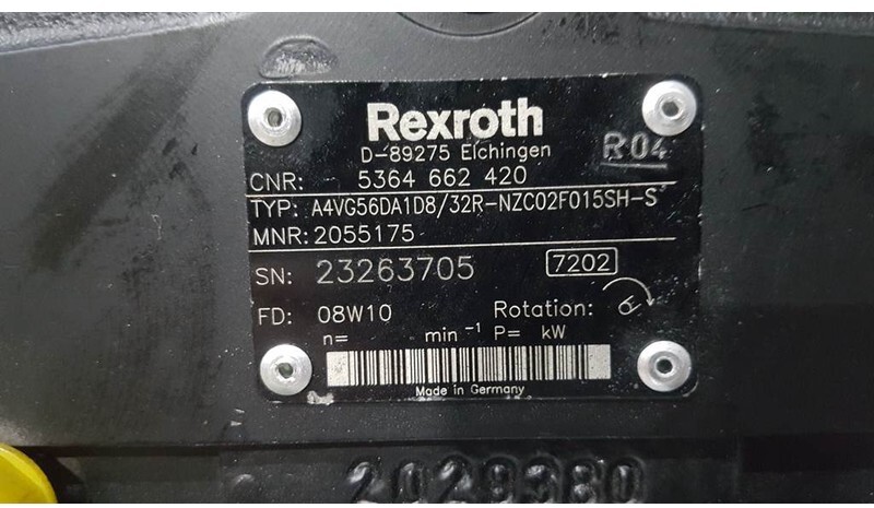 Hydraulique Rexroth A4VG56DA1D8/32R -Schaeff/Terex -5364662420-Pump: photos 5