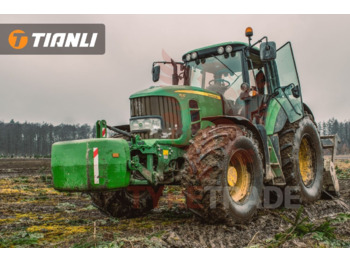 Pneu pour Tracteur agricole neuf Tianli 480/65R28 AG-RADIAL R-1W 136D/139A8 TL: photos 3