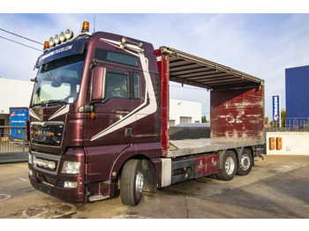 Camion à rideaux coulissants MAN TGX 26.480