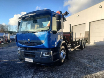 Camion grue RENAULT Premium Lander