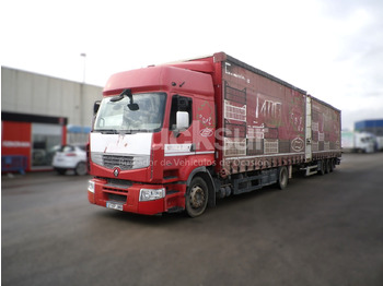 Camion à rideaux coulissants RENAULT Premium 460