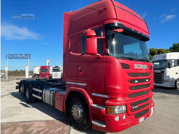 Camion porte-conteneur/ Caisse mobile SCANIA R 450