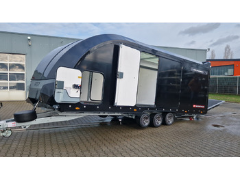 Remorque porte-voitures BJT Race Transporter 7 397-6023-35-3-10-B 600x228x189cm black Alufelgen Tridem 3500kg: photos 3