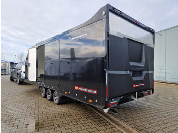 Remorque porte-voitures BJT Race Transporter 7 397-6023-35-3-10-B 600x228x189cm black Alufelgen Tridem 3500kg: photos 4