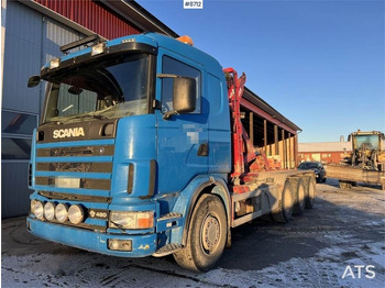 Camion ampliroll SCANIA R164