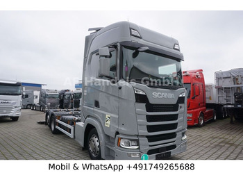 Camion porte-conteneur/ Caisse mobile SCANIA S 450