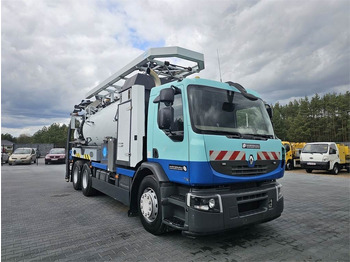 Camion hydrocureur RENAULT