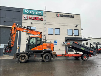 Pelle sur pneus DOOSAN DX160W-5