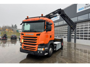 Camion grue SCANIA R 410