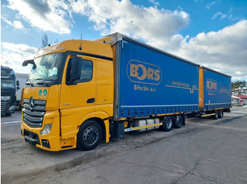 Camion à rideaux coulissants MERCEDES-BENZ Actros 2542