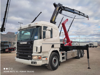 Camion ampliroll SCANIA P124