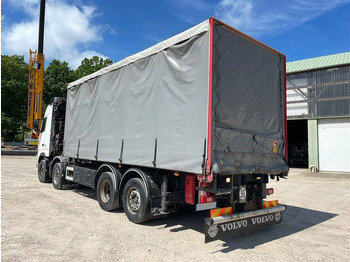 Camion à rideaux coulissants, Camion grue Volvo FH 460: photos 4