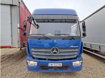 Camion à rideaux coulissants MERCEDES BENZ ATEGO SOLÓWKA: photos 3