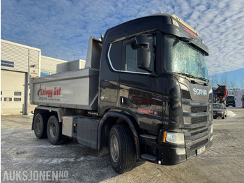 Camion benne 2018 Scania R 730 V8, EURO 6, 6X4, GODT VEDLIKEHOLDT OG NYLIG EU-GODKJENT: photos 2