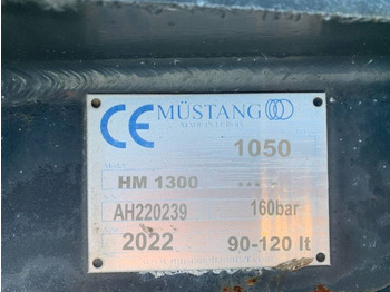 Marteau hydraulique pour Engins de chantier Mustang HM1300: photos 3