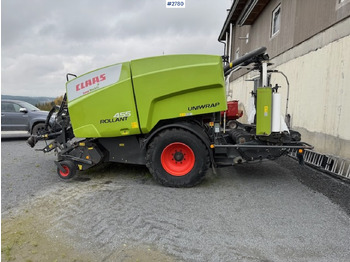 Matériel de fenaison 2016 Claas 455 Rollant Uniwrap round baler: photos 5