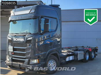 Camion porte-conteneur/ Caisse mobile SCANIA S 540