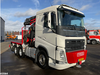 Tracteur routier Volvo FH 540 8x4 Euro 6 Fassi 66 Tonmeter laadkraan + Fly-Jib: photos 3