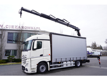 Camion à rideaux coulissants MERCEDES-BENZ Actros 1845