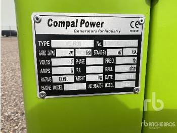 Groupe électrogène neuf COMPAL VG-R30 41.3 kVA 33kW (Unused): photos 5