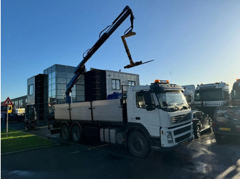 Camion plateau, Camion grue Volvo FM 340 6X2 EFFER 140 2S EURO 3: photos 2