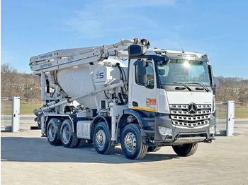 Camion malaxeur pompe MERCEDES-BENZ Arocs 3743