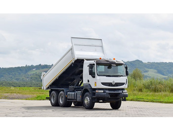 Camion benne RENAULT Kerax 410