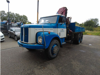 Camion grue, Camion plateau Scania 86 6x2: photos 3