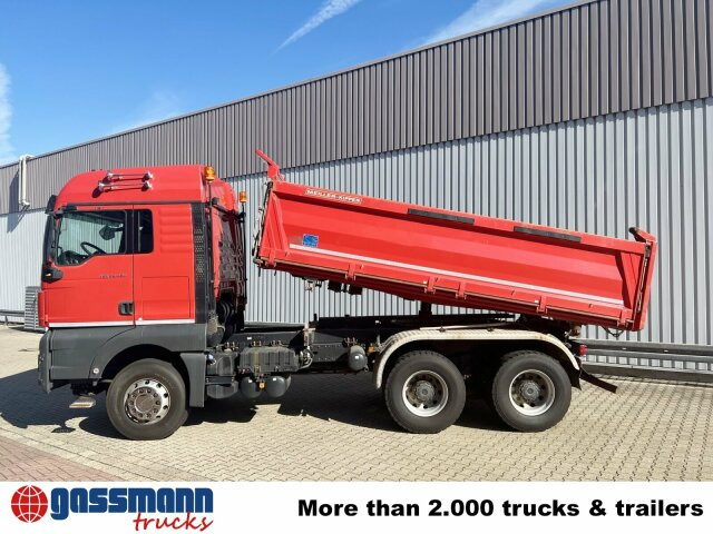 Camion benne MAN TGX 26.460 6X4 BB, Intarder, Standklima: photos 12