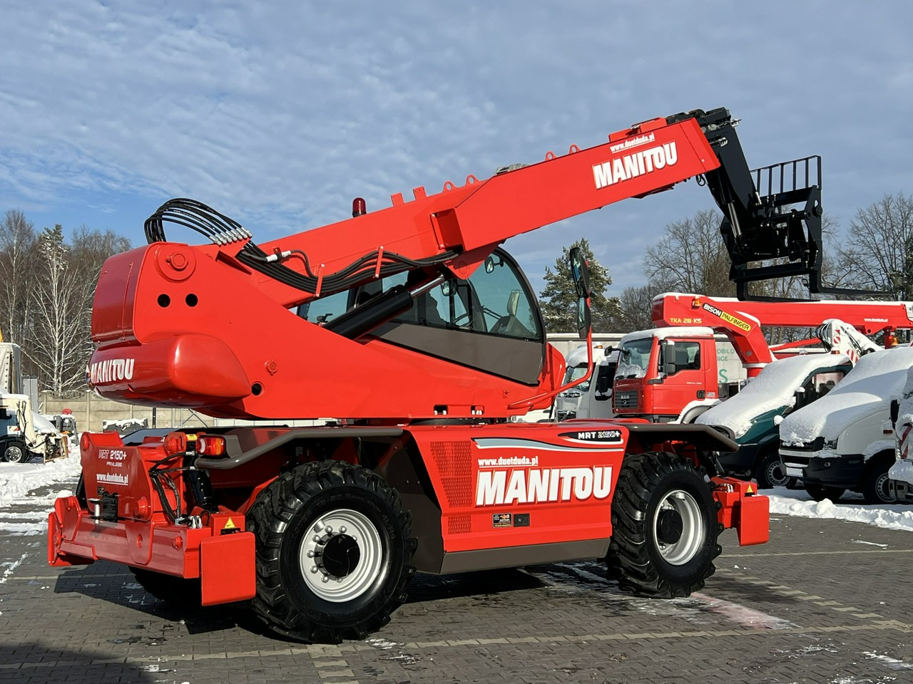 Chariot télescopique Manitou MRT 2150 ROTO Ładowarka Teleskopowa Obrotowa 2550: photos 23