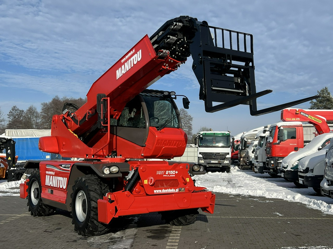 Chariot télescopique Manitou MRT 2150 ROTO Ładowarka Teleskopowa Obrotowa 2550: photos 14