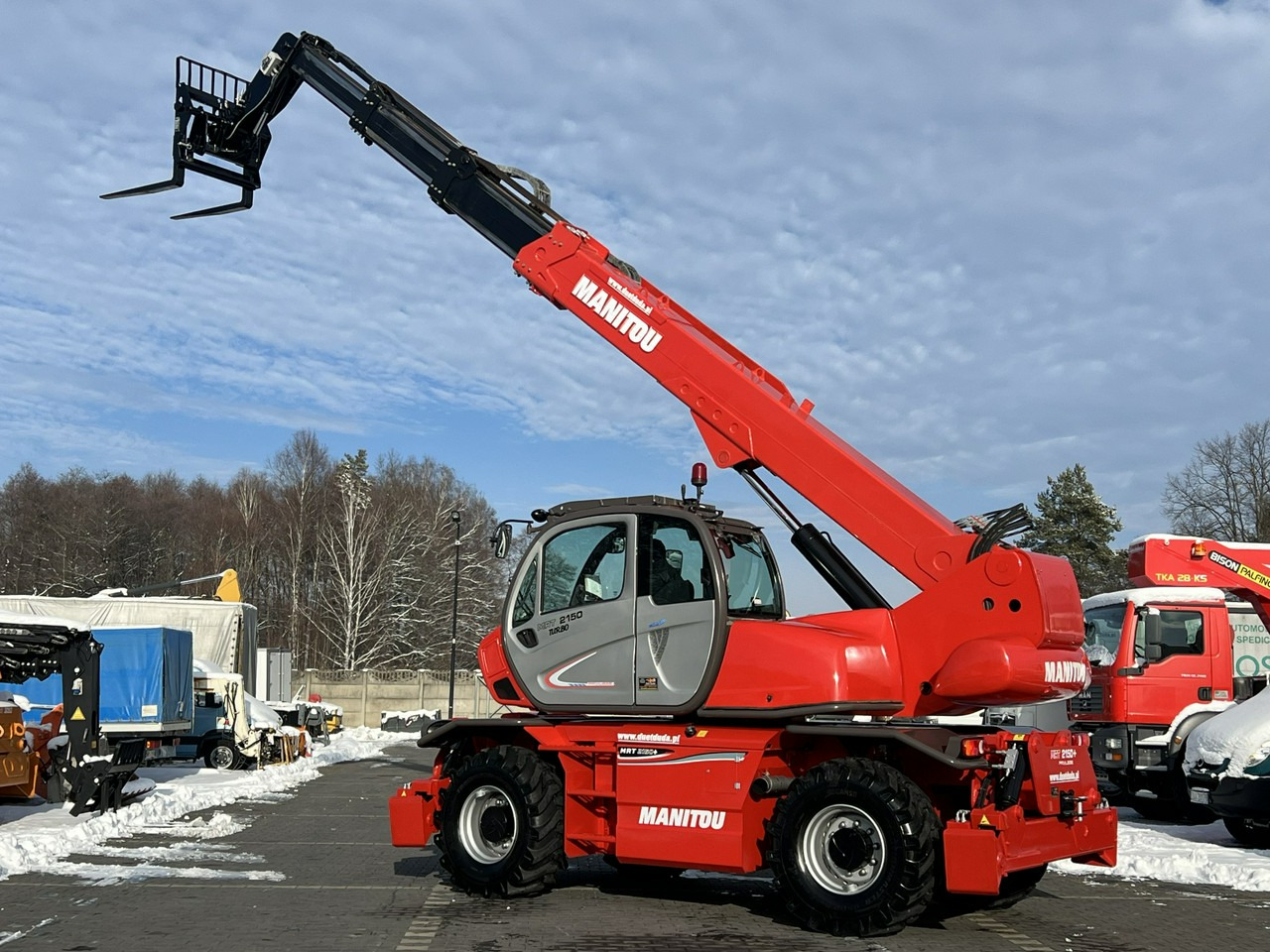 Chariot télescopique Manitou MRT 2150 ROTO Ładowarka Teleskopowa Obrotowa 2550: photos 21