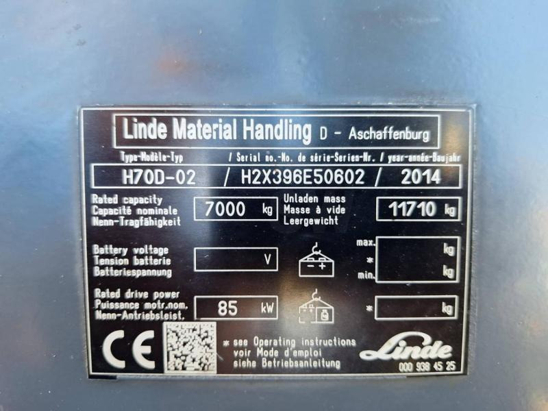 Crédit-bail de Linde H70 D Linde H70 D: photos 19