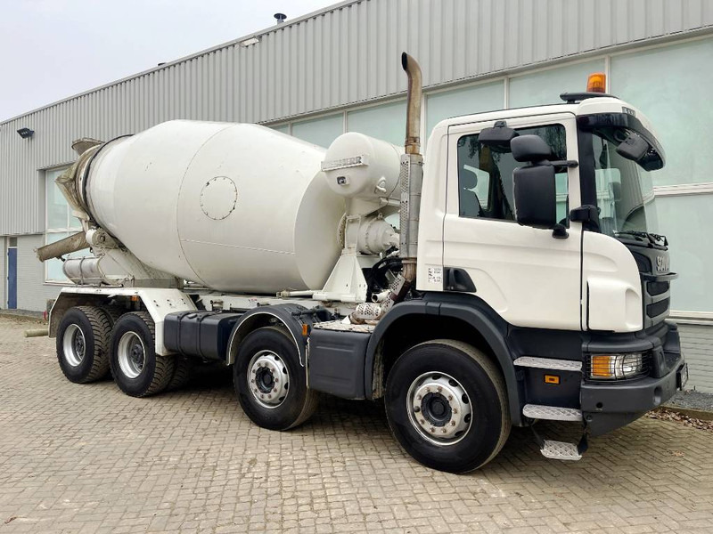 Camion malaxeur Scania P 370 8x4 2015 Euro 6 9M3 Liebherr Mixer: photos 9