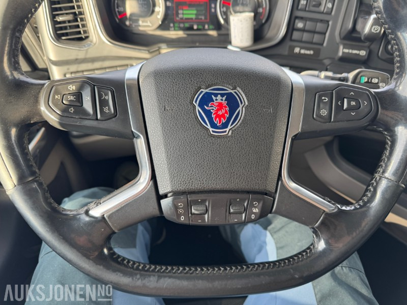 Camion benne 2018 Scania R 730 V8, EURO 6, 6X4, GODT VEDLIKEHOLDT OG NYLIG EU-GODKJENT: photos 14