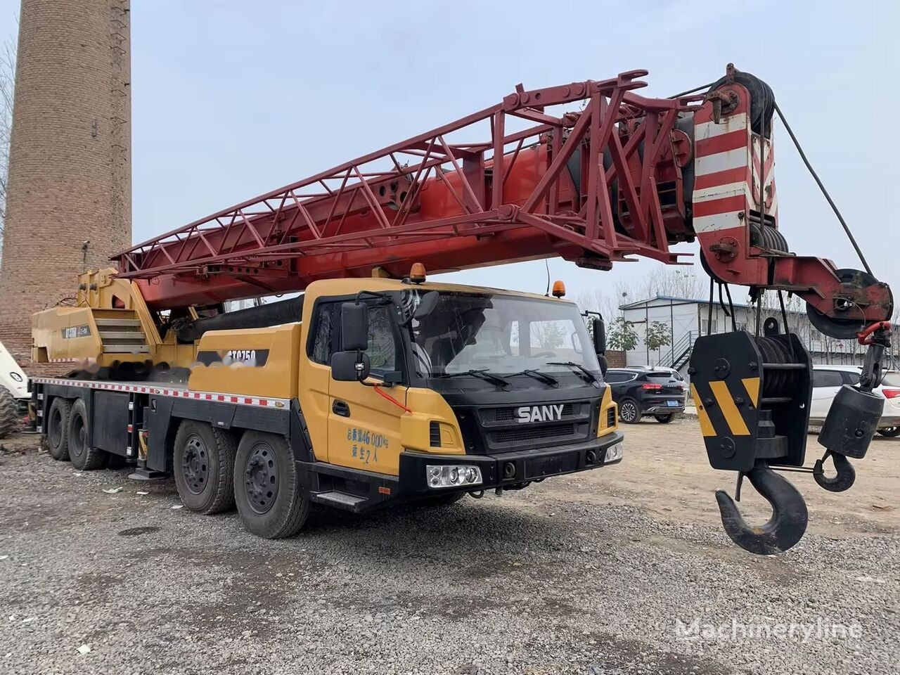 Grue mobile Sany Factory Direct Sale of Used SANY 75 Ton High-Powerful Truck Cran: photos 8