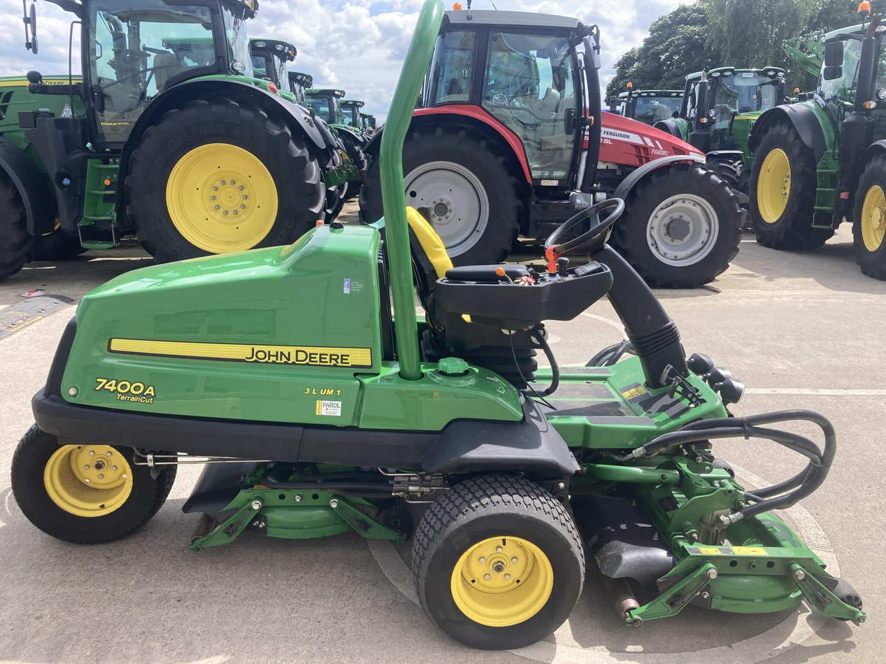 Motofaucheuse neuf JD 7400A triple rotary mower: photos 6