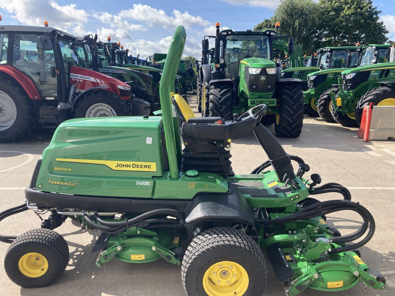 Motofaucheuse neuf John Deere 8800A 5 pod rotary mower: photos 6