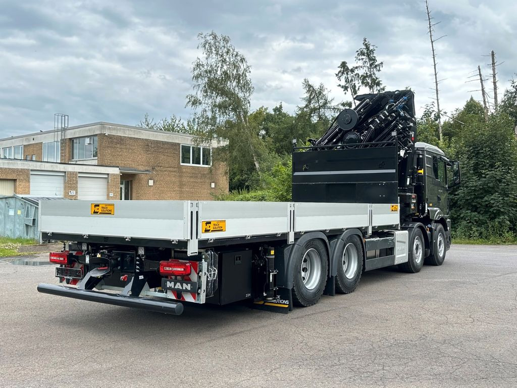 Camion grue, Camion plateau neuf MAN TGS 35.520 8x4 BL HIAB X-HiPro858E-8 & Jib150x-6: photos 15