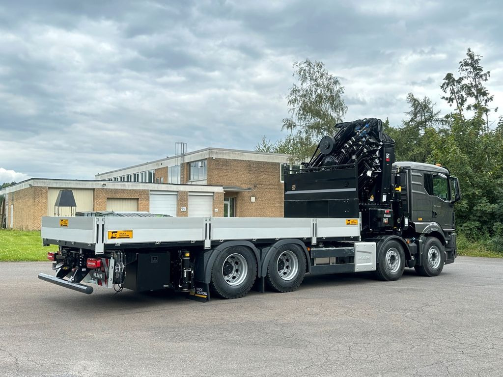 Camion grue, Camion plateau neuf MAN TGS 35.520 8x4 BL HIAB X-HiPro858E-8 & Jib150x-6: photos 17