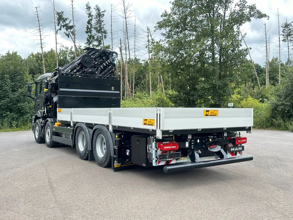 Camion grue, Camion plateau neuf MAN TGS 35.520 8x4 BL HIAB X-HiPro858E-8 & Jib150x-6: photos 14