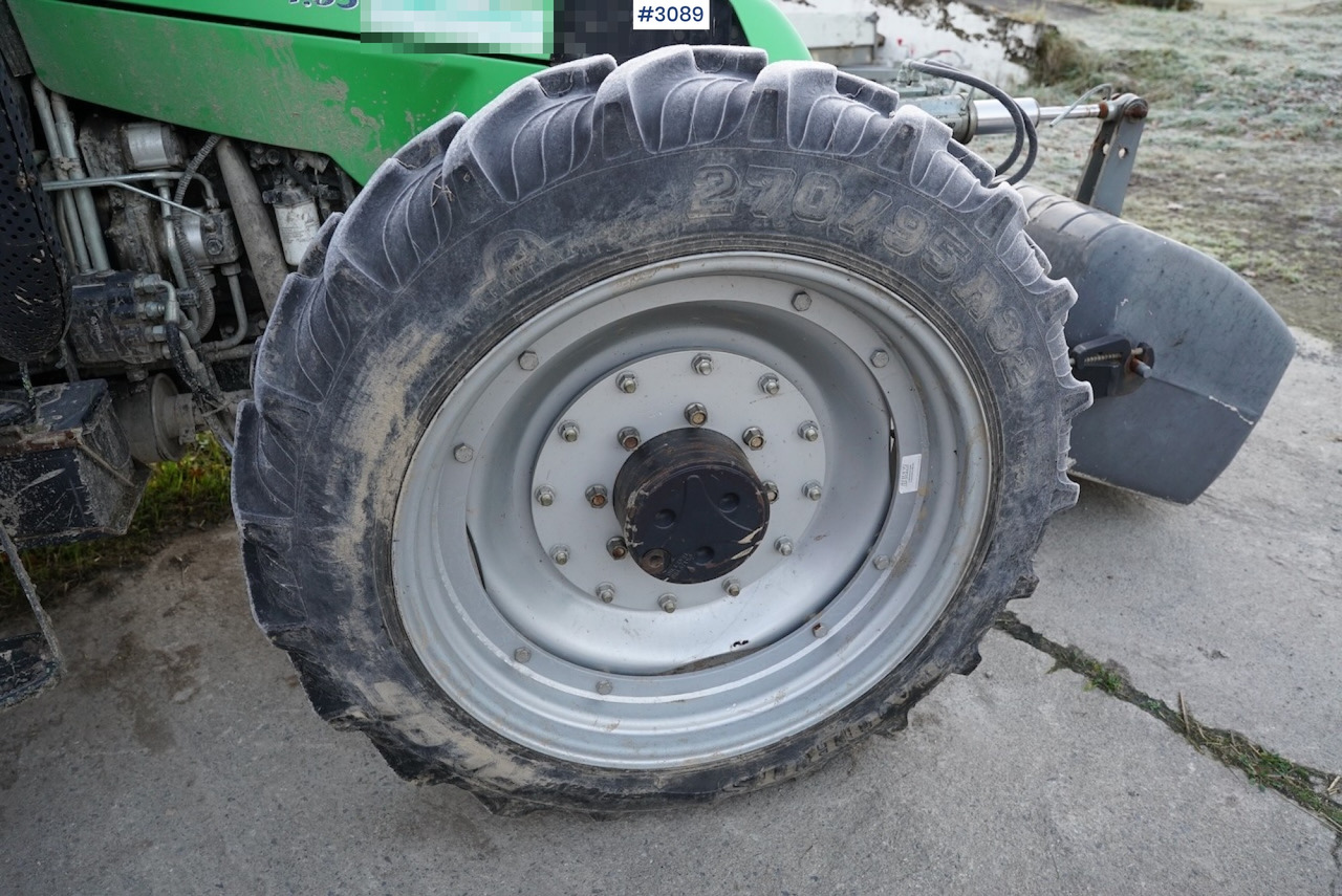 Tracteur agricole 1994 Deutz-Fahr Agrotron 4.85 w/ 2 sets of tires and twin wheels: photos 26