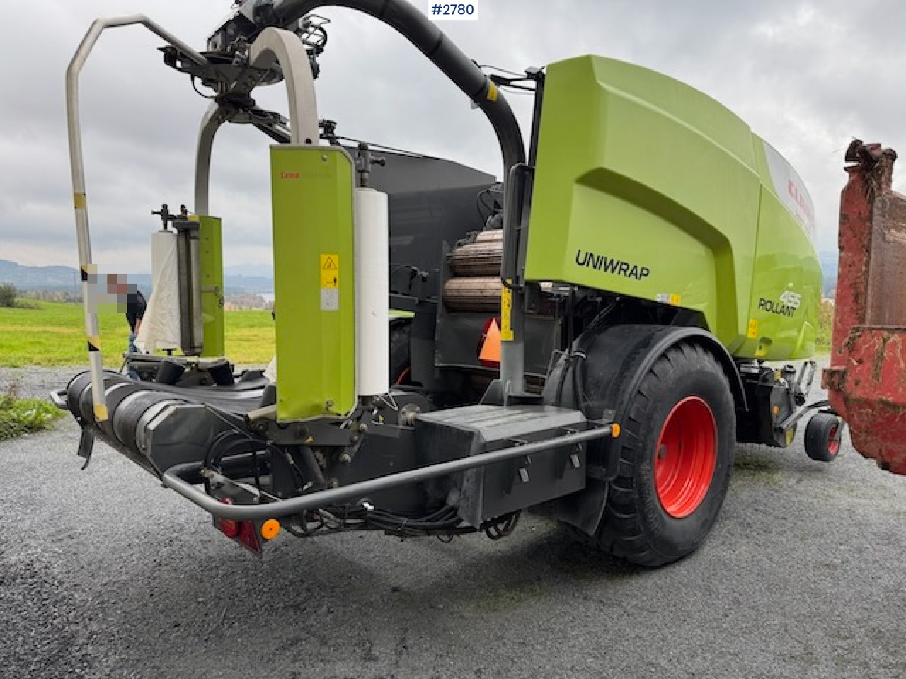 Matériel de fenaison 2016 Claas 455 Rollant Uniwrap round baler: photos 8