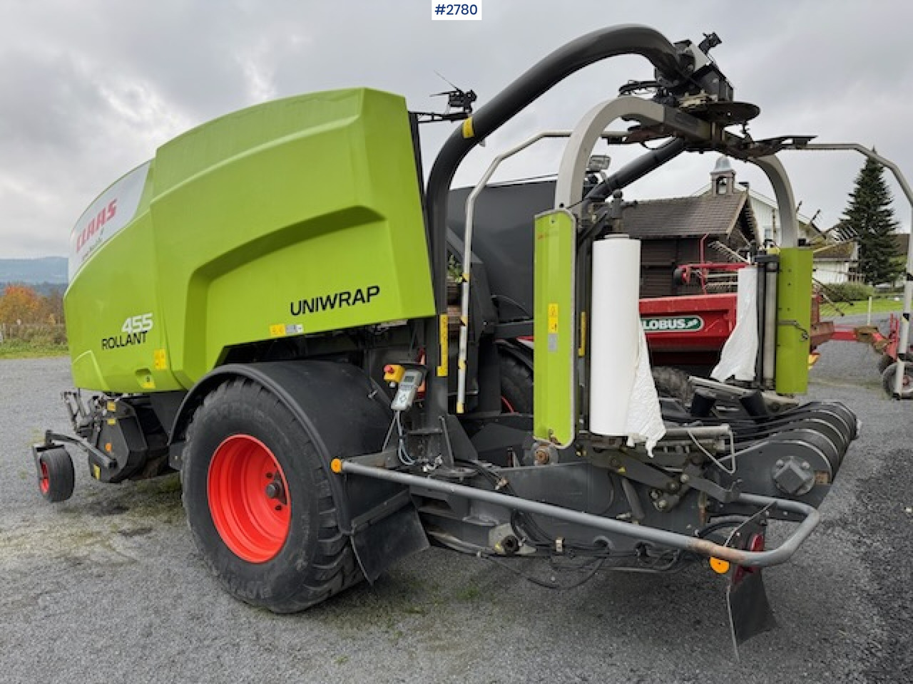 Matériel de fenaison 2016 Claas 455 Rollant Uniwrap round baler: photos 6