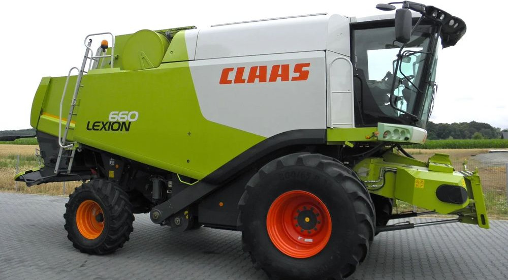 Moissonneuse-batteuse Claas Lexion 660 2011 Rok, heder 7,5 m Vario, Nie Malowany, Stan Bardzo Dobry: photos 6