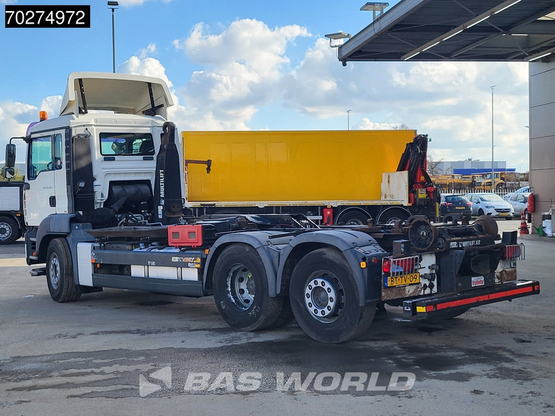 Camion ampliroll MAN TGA 26.360 6X2 NL-Truck Hiab Type XR21Z61 Lift+Lenkachse Euro 5: photos 14